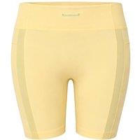 Gymshark Women's Whitney Mesh Yellow Cycling Shorts | Size: Small