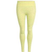 Gymshark Women's Adapt Animal Seamless Yellow Leggings | Size: Medium