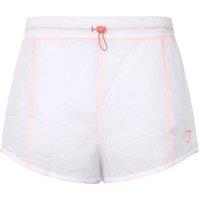 Gymshark Women's Pulse White/Pink Shorts in White | Size: Medium