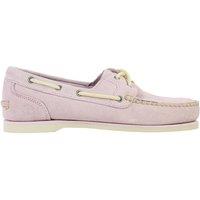 Timberland Women's Classic Pink Boat Shoes | Size: 5