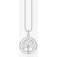 THOMAS SABO Women's Silver 'Tree of Love' Pendant Necklace KE2148-643-14-L45V | Size: Adjustable