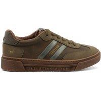 Mustang Women's Street Platform Sneakers Shoes in Green | Size: 6.5