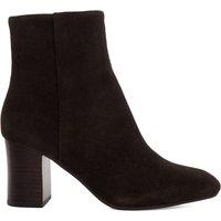 Dune London Women's 'Ollave' Suede Ankle Boots in Brown | Size: 3