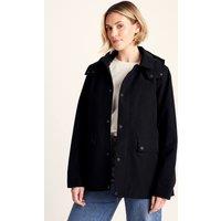 TOG24 Women's 'Shea' Waterproof Trench Coat in Black | Size: 12