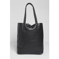 Betsy & Floss Women's 'Milan' Soft Leather Tote Bag in Black