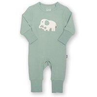 Kite Baby Ele & Me Waffle Romper in Green | Size: 18-24 m
