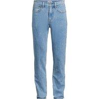 Lands' End Men's Stretch Denim Slim Fit Jeans in Mid Blue | Size: 40XL