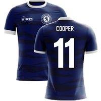 Scotland Men's 2025 - 2026 Airo Concept Home Shirt - Cooper 11 in Blue | Size: 2XL