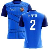 Portugal Men's 2025‑26 Airo Concept Third Shirt B. Alves in Blue | Size: Small