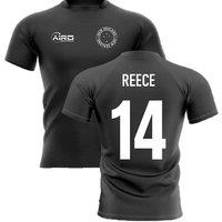 New Zealand Men's 2025/26 Home Concept Rugby Shirt - Reece 14 in Black | Size: 2XL