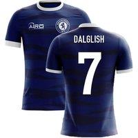 Scotland Men's 2025 - 2026 Airo Concept Home Shirt - Dalglish 7 in Blue | Size: XL