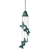 Woodstock Chimes Outdoor Butterfly Wind Chime in Teal