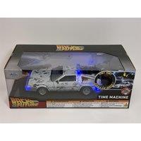 Jada Back To The Future Time Machine Frosted Working Lights 1:24 36145