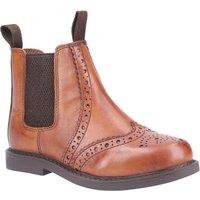 Cotswold 'Nympsfield' Leather Boots in Tan | Size: 4
