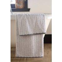 Fusion 'Speckle Rib' 100% Cotton Towel in White