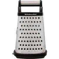 KitchenAid Stainless Steel Box Grater in Black