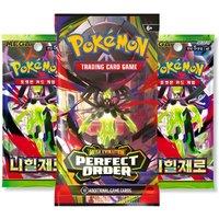 That Chunky Yellow Mouse Pokemon Perfect Order Booster Bundle - 1 + 2 Korean Packs
