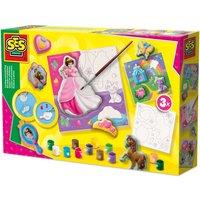 SES Creative Casting & painting - Canvases to paint princesses 3x | Size: 1 Pack