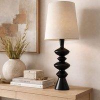 Pagazzi Cheryll Black Resin Table Lamp