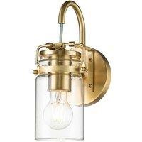 Netlighting Kichler Brinley Wall Lamp Brushed Brass in Yellow
