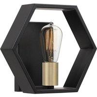 Netlighting Quoizel Bismarck Wall Lamp Earth Black