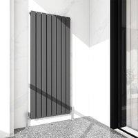 MCC Direct Designer Flat Panel Double Radiator 1600*544mm Anthracite in Grey | Size: 1600x544