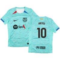 FC Barcelona 2023 - 2024 Third Shirt - Messi 10 in Blue | Size: XL