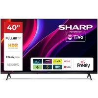 Sharp 40HE2245K 40 Inch Full HD TiVo Smart LED TV Frameless in Black