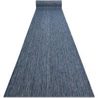 RugsX Sisal Sion Runner in Blue | Size: 80 cm x 330 cm