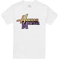 Disney Men's Camp Rock Hannah Montana Logo T-Shirt, White | Size: XL