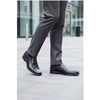 Thomas Blunt Men's Comfort Slip On Formal Shoe with Cushioned Insole in Black | Size: 10