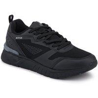 Pavers Men's Extra-Wide Chunky Trainers in Black | Size: 8