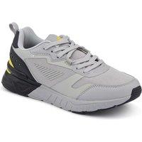 Pavers Men's Extra-Wide Chunky Trainers in Grey | Size: 8