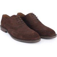 Thomas Crick Men's Waldew Leather LaceUp Brogue Oxford Shoes in Chocolate | Size: 7