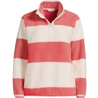 Lands' End Women's Snap Neck Sherpa Fleece Top | Size: 16-18