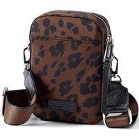 Lands' End Women's Small Crossbody Phone Bag in Brown