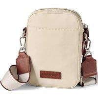 Lands' End Women's Small Crossbody Phone Bag in Cream
