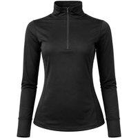Brooks Women's 1/2 Dash Black Running Top | Size: Small