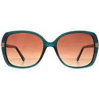 Radley Women's Butterfly Gloss Green Crystal & Teal Brown Gradient Morwenna in Grey