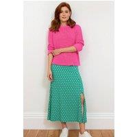 Kite Women's Middlemarsh Jersey Skirt Fleur in Green | Size: 20