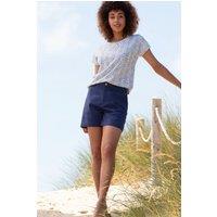 Kite Women's Kimmeridge Twill Chino Shorts Midnight in Navy | Size: 18