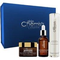 skinChemists professional Women's Firming & Luxe Renewal Anti-Ageing Holiday Gift Set in White