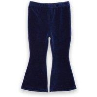 Kite Girl's Velvety Flares in Navy | Size: 3-6 m