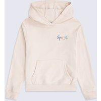 Animal 'Maya' Lightweight Soft Warm Casual Kangaroo Pocket Graphic Hoodie in Light Pink | Size: 13-14 Years