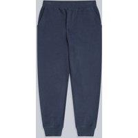 Animal 'Driver' Soft Comfortable Casual 100% Cotton Elastic Waist Joggers in Navy | Size: 13-14 Years