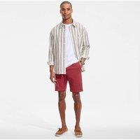 Lands' End Men's Slim Fit Chino Shorts in Dark Pink | Size: 34