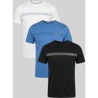 Firetrap Men's 3 Pack Regular Fit Cotton Crew T-Shirts | Size: XL