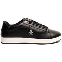 Original Penguin Men's 'Steadman' Cupsole Trainer in Black | Size: 11