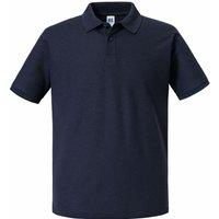 Russell Men's Authentic Pique Polo Shirt in Navy | Size: Medium