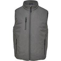 SOL'S Men's Falcon Padded Body Warmer in Charcoal | Size: Small